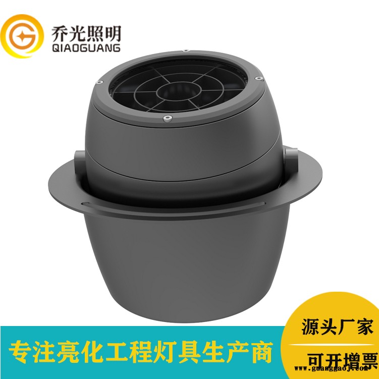 防眩光地埋灯led户外防水36W明装埋地灯公园草坪园林亮化半地埋七彩照树灯投光灯图2