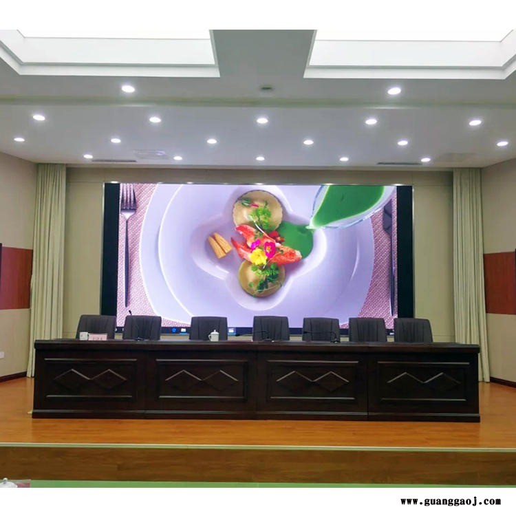 P1.66led全彩显示屏 led显示屏室内 泰美高清屏柔性屏 酒店LED电子屏图1