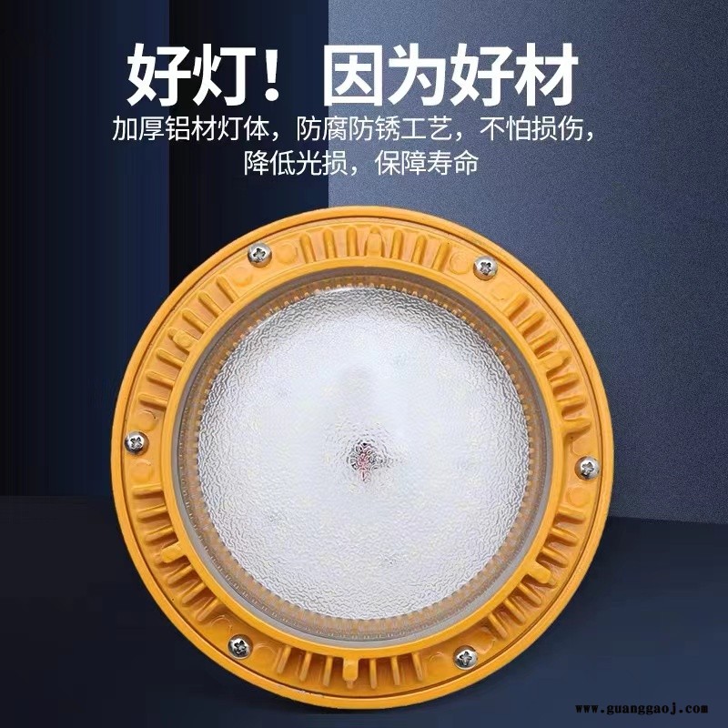 NFC9180防眩三防泛光灯厂房电厂吊杆弯杆应急金卤灯LED防爆平台灯图2