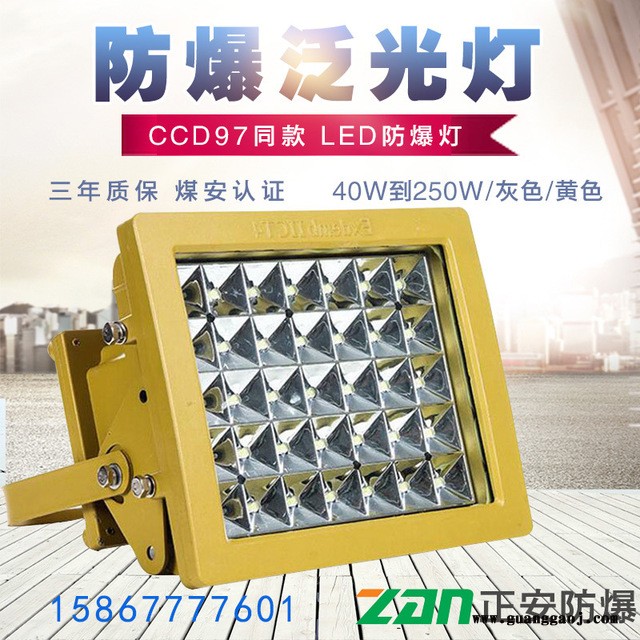 正安防爆专业生产 CCD97同款防水防爆泛光灯 LED加油站防爆灯 化工厂照明灯图1