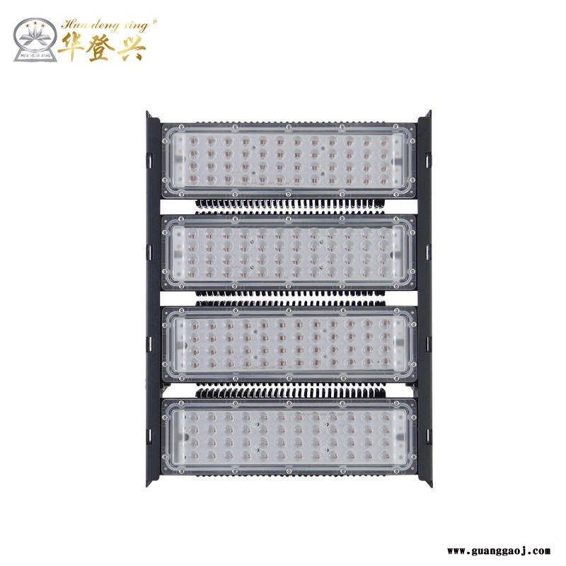 射灯泛光灯车间仓库照明50W100W150W200W250W300W400W500W800W黑色模组隧道灯图2