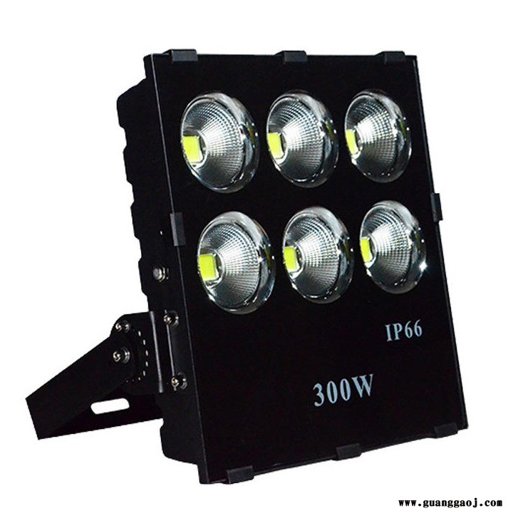 新品上市LED户外防水投光灯 黑金刚50w100w150w200w 塔吊球场泛光灯 广告招牌射灯 建筑工地照明图3
