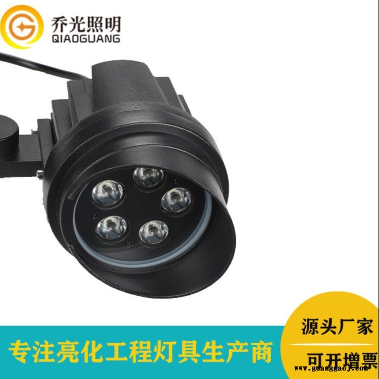 防眩插泥灯LED插地投光灯 户外地插投射灯大功率照树灯公园景观亮化插泥草坪灯图1