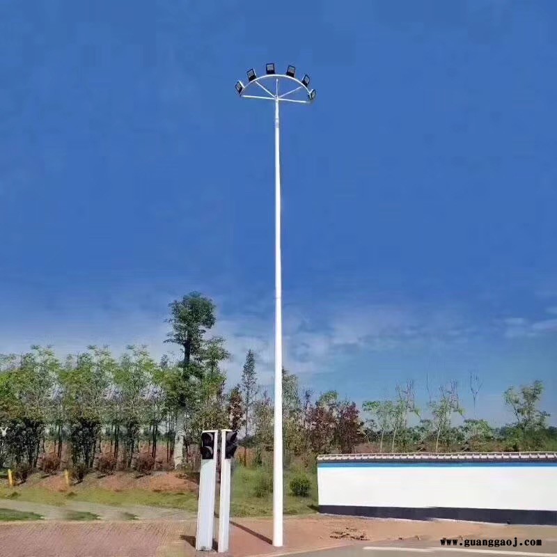 陕西朗和照明15-40米LED高杆投光灯厂家 市政高杆投光灯厂家 用于广场 景区 服务区 车站 码头 体育场 高速路口等图2