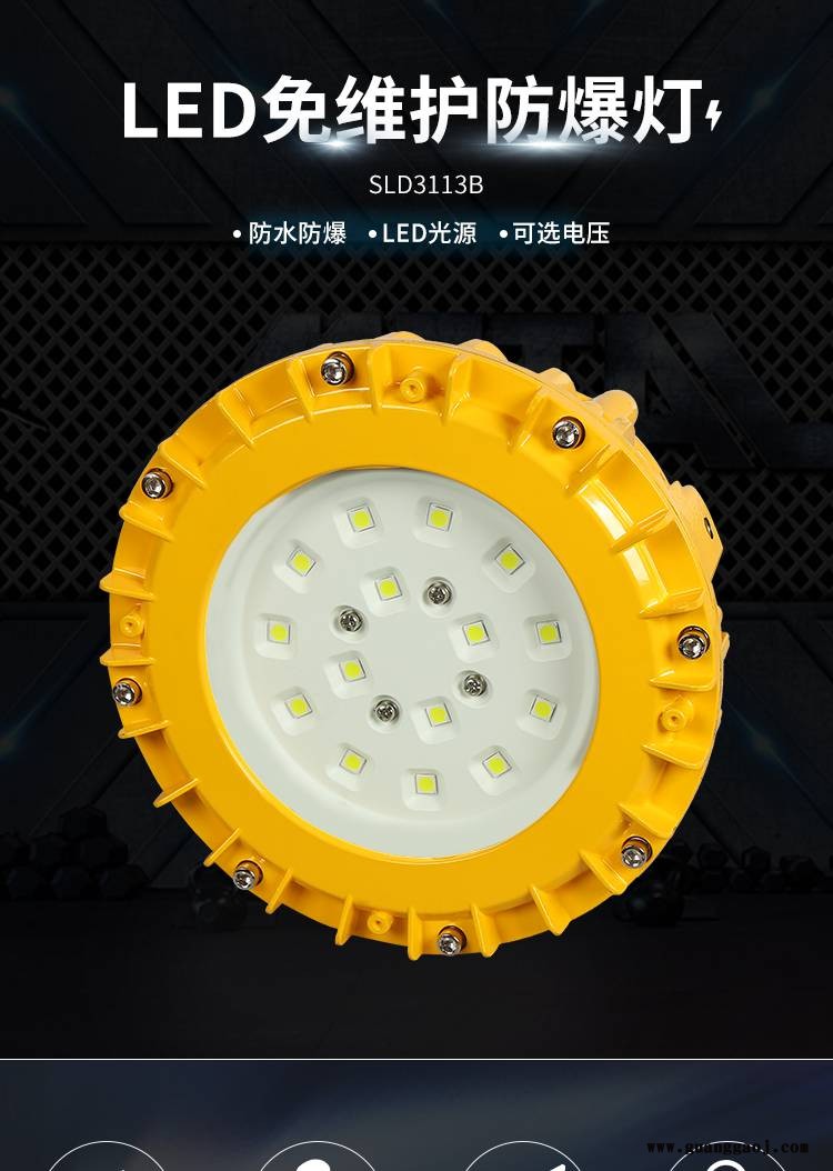 方型防爆免维护LED泛光灯 方型免维护防爆泛光灯 供应定做图2