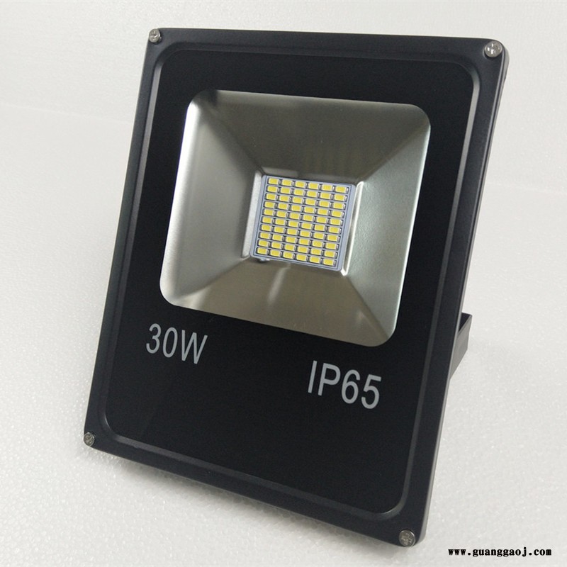 厂家直销 LED投光灯泛光灯一体院庭灯薄款户外一体式led投光灯图2