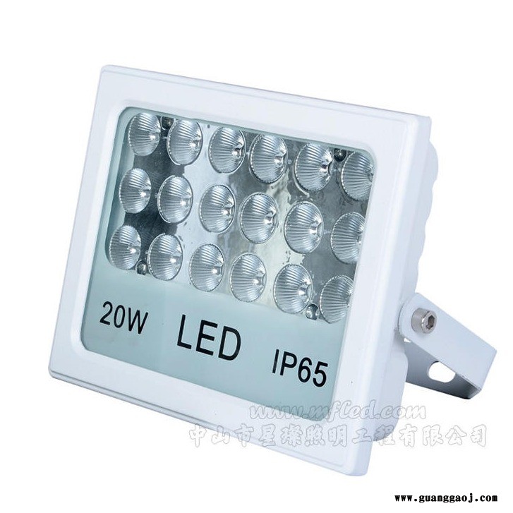 厂家供应LED蜂窝款投光灯 50w100w150w200w广场灯光园林树木投光灯图2