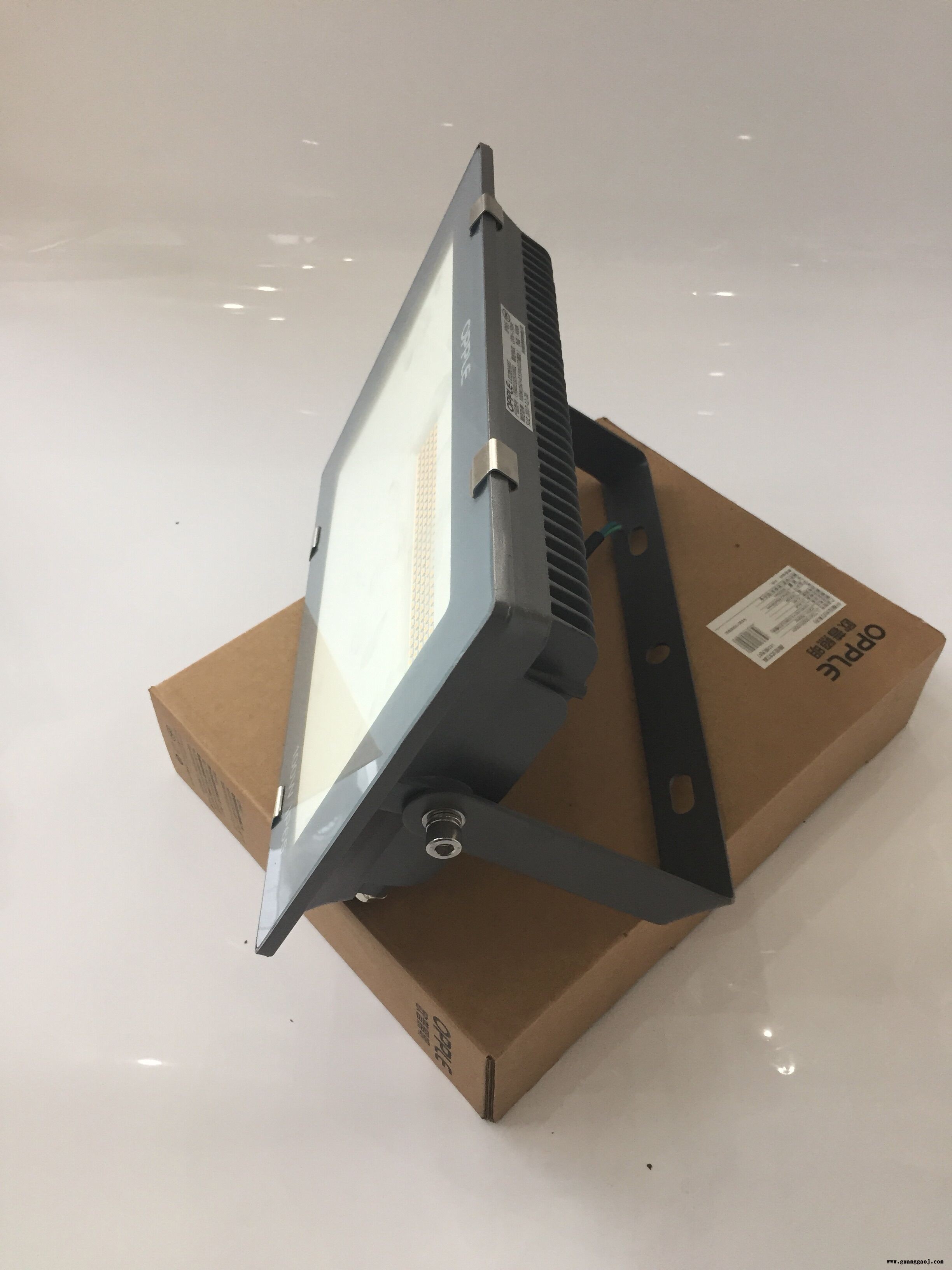 OPPLE欧普LED投光灯30W50W100W防水IP65轩耀投光灯小功率户外照树灯LED景观照明灯楼体泛光灯广告招牌灯图2