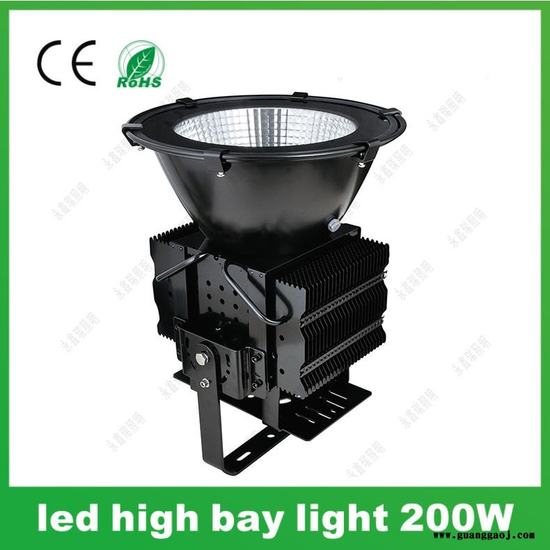 深圳工厂LED投射灯500W 户外工地塔吊建筑楼体亮化泛光投光灯100W150W200W300W400W图3