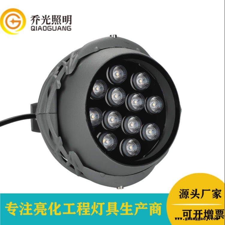 公园造型灯户外压铸铝投光灯园林亮化鸟巢投射灯12W大功率投光灯图1