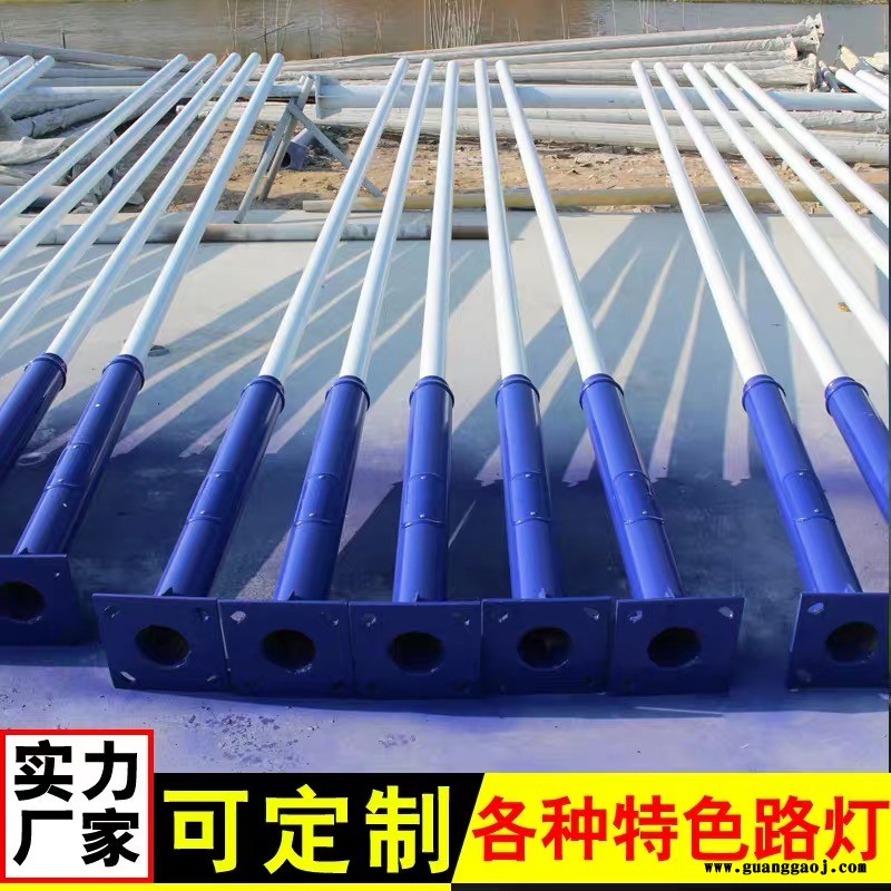 朗和照明宁夏6米太阳能路灯生产厂家  美丽乡村新农村建设  市电路灯生产厂家  庭院景观的生产厂家  高杆投光灯厂家图2