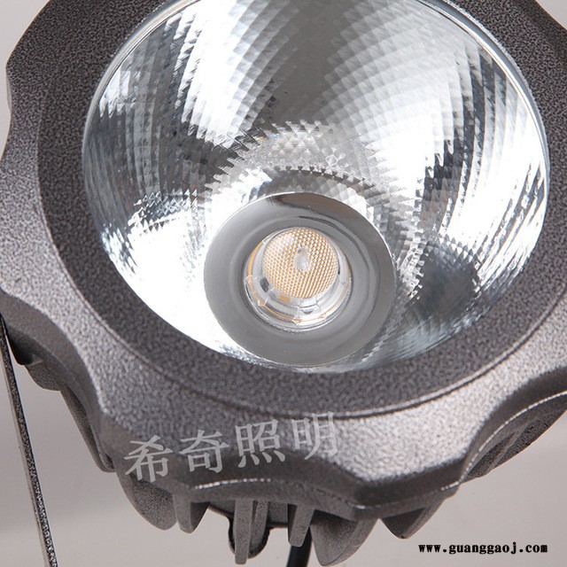 led户外防水COB投光灯投射灯树灯庭院景观灯压铸铝插地灯厂家直销图3