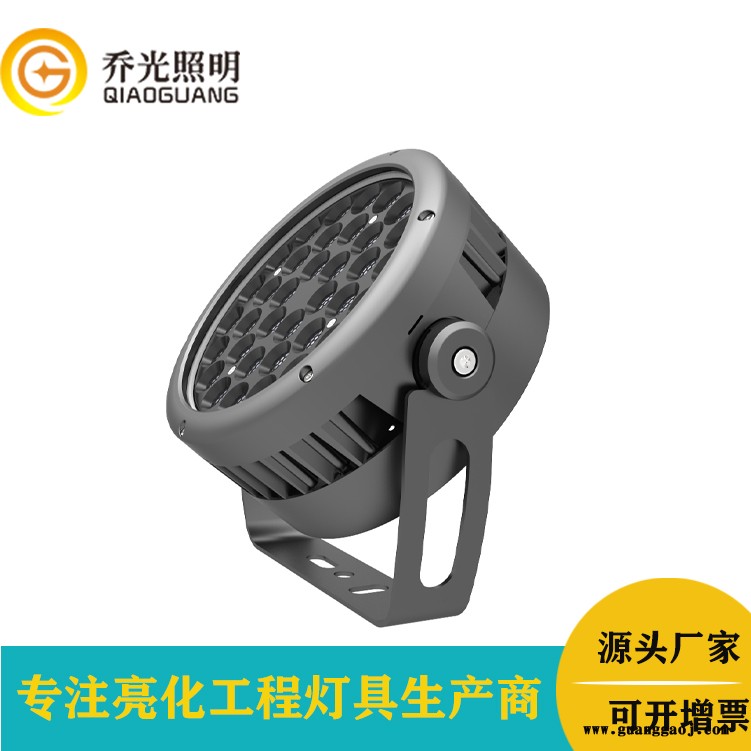 大功率圆形投光灯园林景观圆形射树灯LED照树灯36W/72W外墙亮化投射灯图2