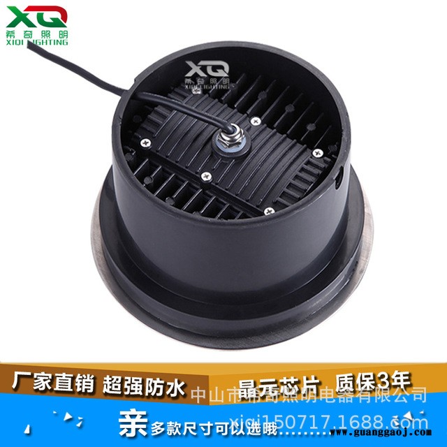 LED地埋灯圆形COB埋地灯 12W15W20W户外防水大功率集成地埋投光灯图4