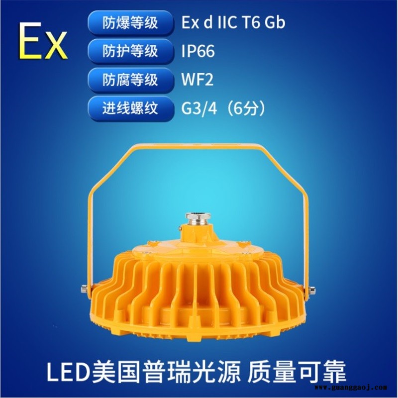 免维护led防爆灯投光灯泛光灯三防户外防水仓库厂房加油站防腐防爆照明灯图2