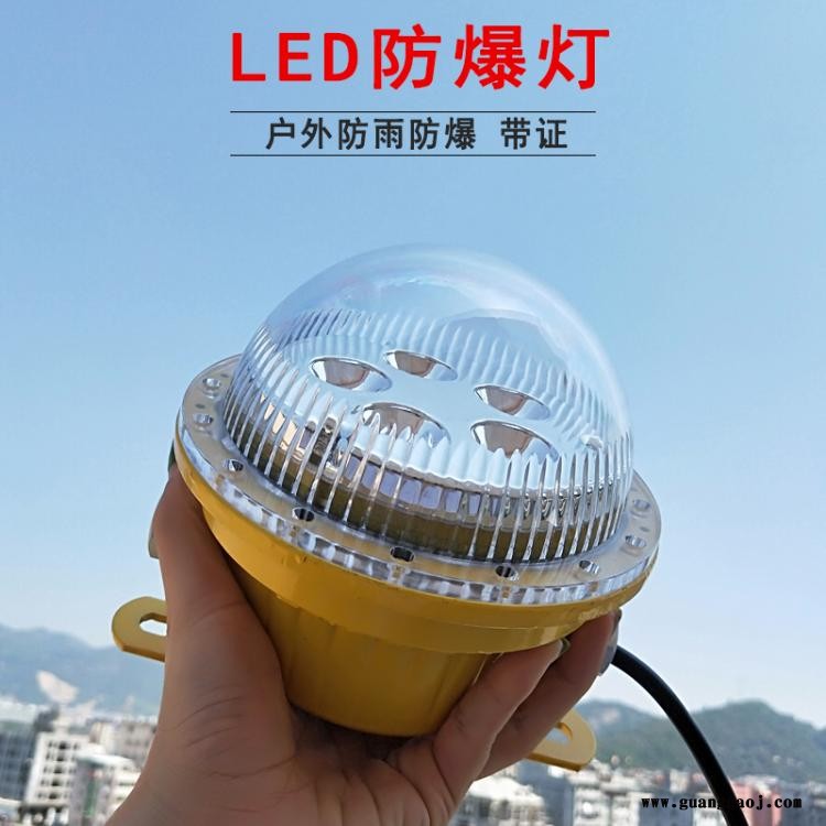 隆业电气厂家直销LED防爆吸顶灯20W15W10W5W固态免维护防爆隧道户外防水防腐投光灯图2