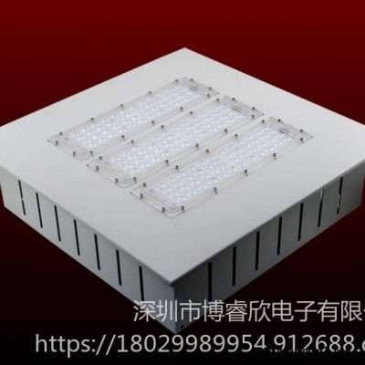 博睿欣 BRX-TG007 led防水嵌入式投光灯高棚灯80w100w150w200w模组防爆油站灯