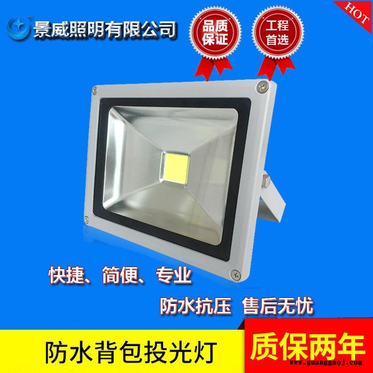 景威厂家LED投射灯射树灯照树灯投光灯泛光灯七彩绿色10W20W30W50W公园小区