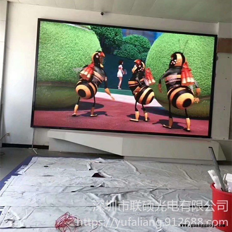 高刷LED电子屏  室内高刷LED电子屏幕生产厂家 国星P3全彩LED显示屏含税价格图1