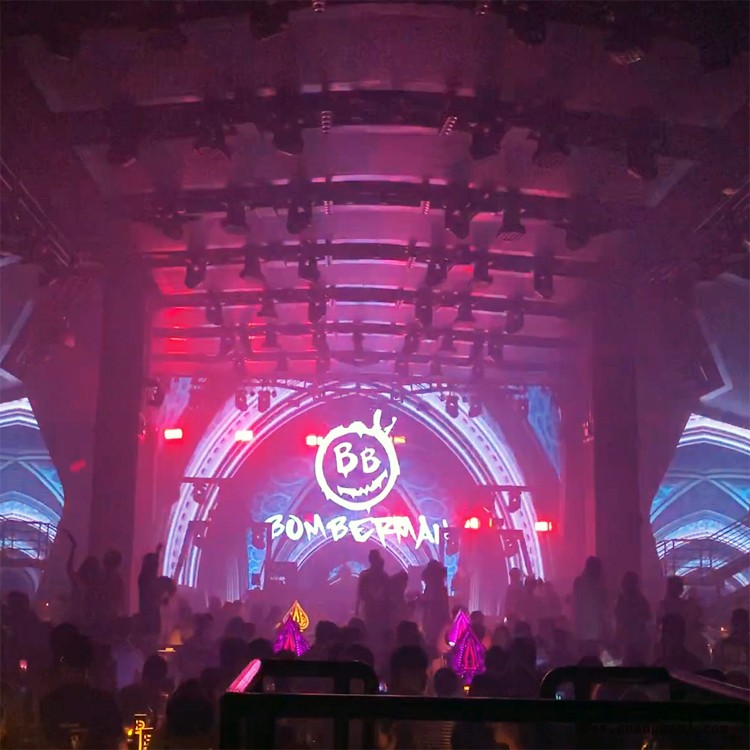 酒吧led透明屏盐城酒店室内led透明屏 透明led显示屏 室内全彩led透明屏 泰美光电图2