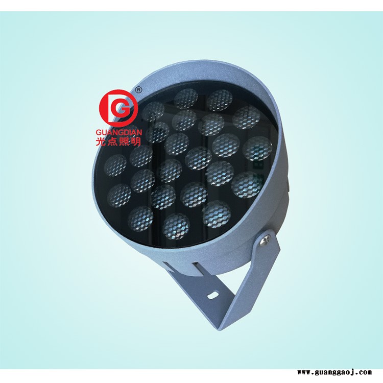 光点照明专注LED投光灯 投射灯供应 型号GD-TD18A 色温1900K-6500K 电压24V/220V 质保3年图2