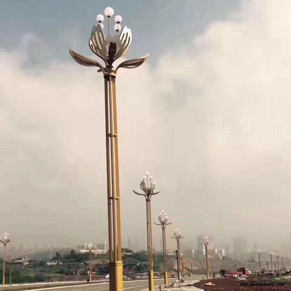 供应黑龙江省高杆灯，投光灯，玉兰灯，中华灯等道路照明设施，全国发货，图1