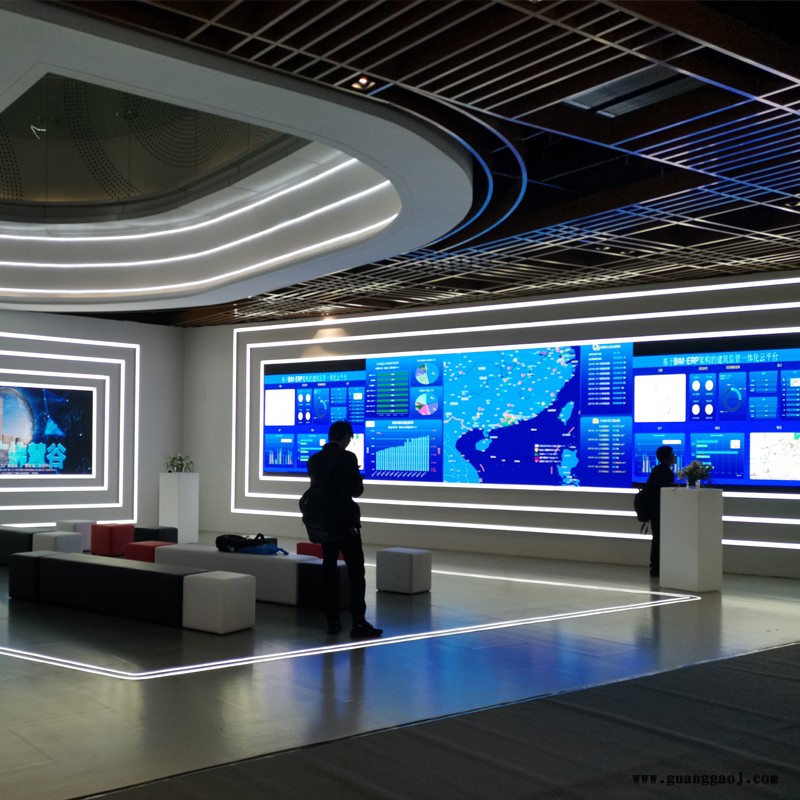深圳led显示屏-展厅LED全彩显示屏安装公司-麦视普图2