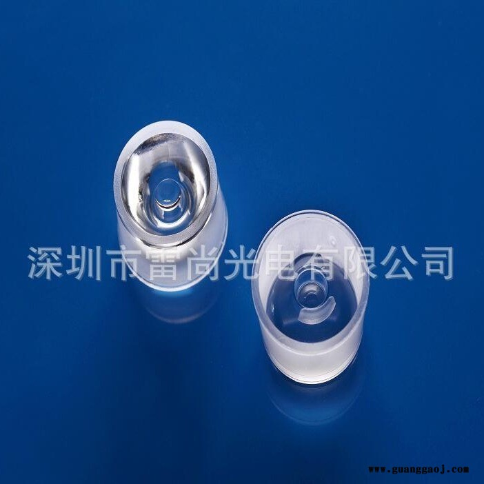 深圳LED透镜厂家  LED透镜21.8mm仿流明透镜 仿流明一体式防水透镜 洗墙灯 投光灯透镜图2