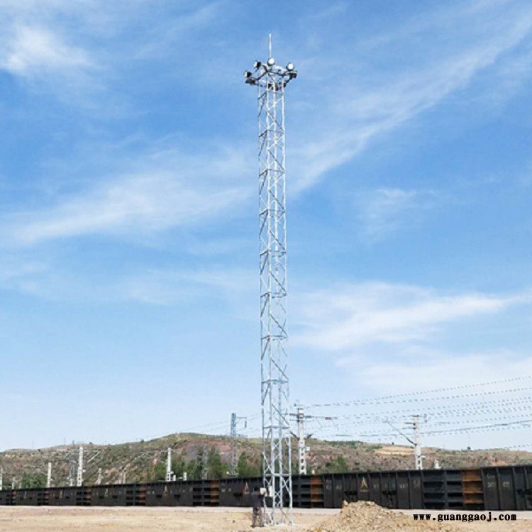 投光灯塔厂家 定制固定式煤场投光灯塔 升降式铁路投光灯塔  泰翔生产  实力工厂欢迎咨询
