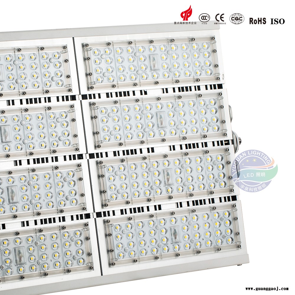 宇泉厂家直供可定制   400W10米15米升降高杆灯   户外亮化LED投光灯图2