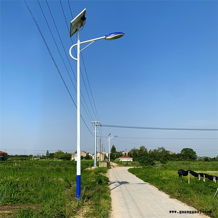 兴诺光电 太阳能路灯 庭院灯别墅小区户外投光灯太阳能一体化路灯