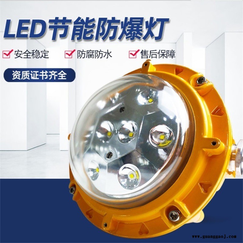 防爆LED灯100W化工厂平台灯/仓库厂房防爆泛光灯/防爆照明灯图1