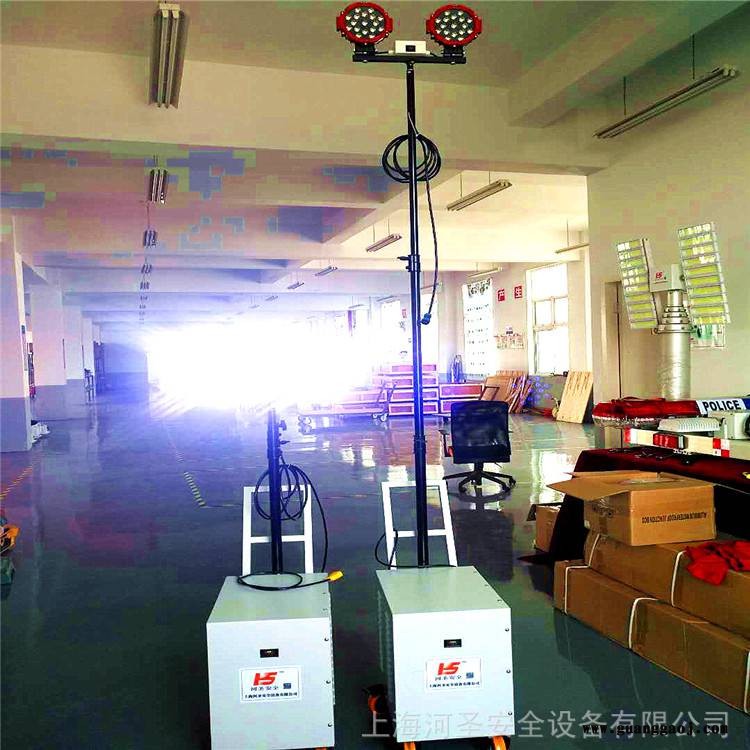 河圣自动升降泛光灯现场移动照明2000W大功率投射灯图3