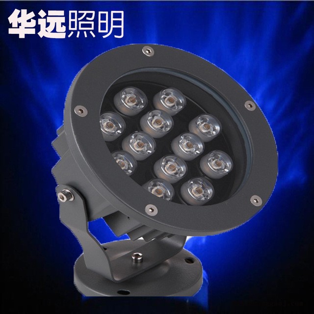 LED投光灯 户外泛光灯 投射灯灯3w5w6w7w9w12w18w24w36w48w聚光灯图4
