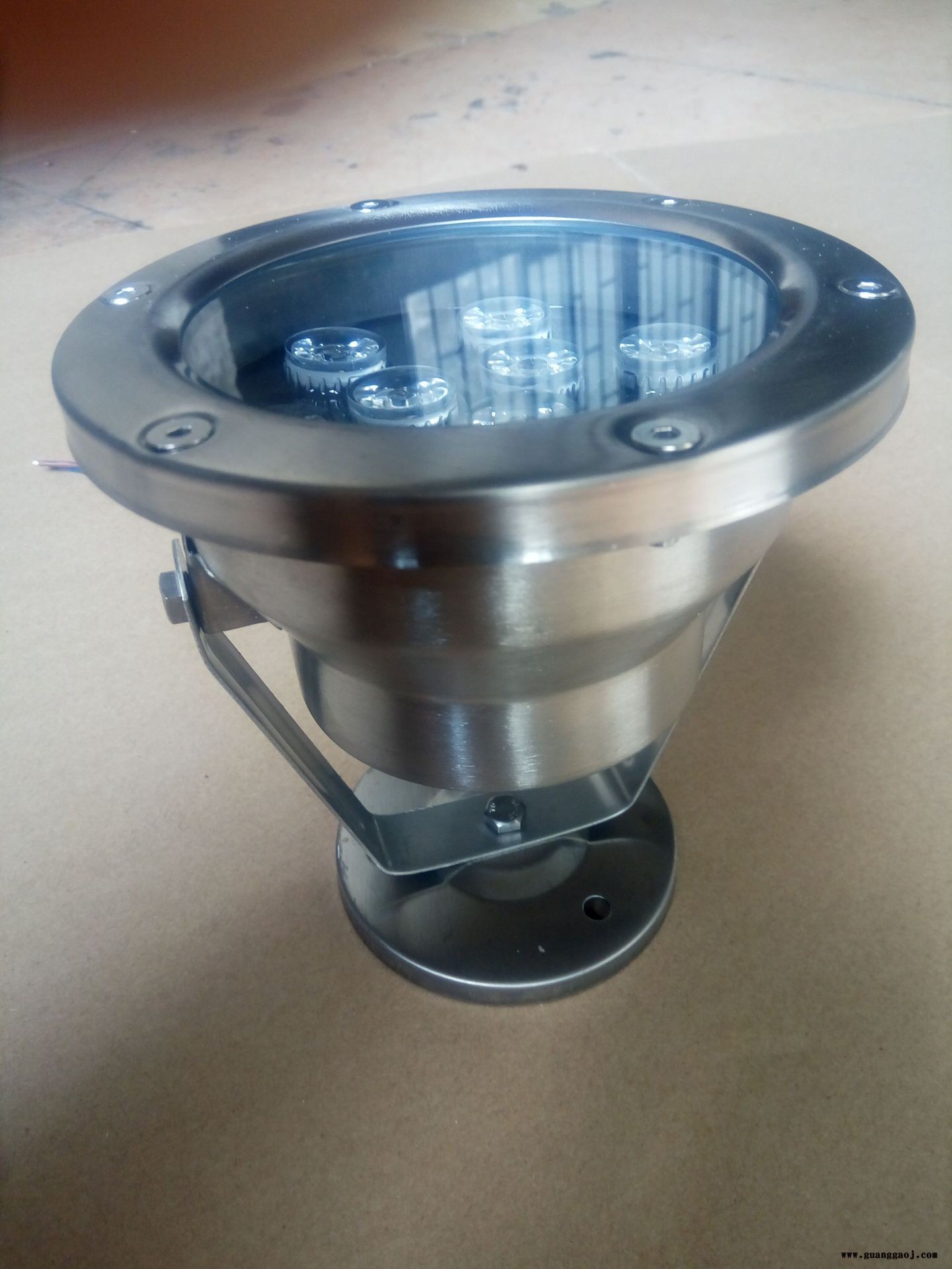 LED水底灯宾凯照明 BK-SDD190七彩喷泉水底灯 LED水下投光灯  七彩水底射灯 厂家直销图3