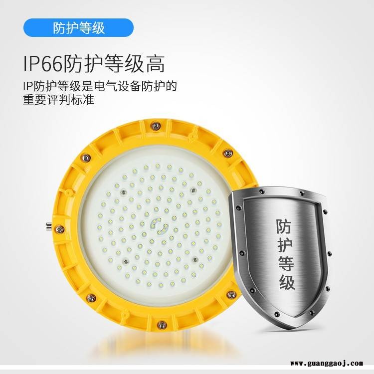 防爆灯防腐泛光灯仓库加油站防护灯100W200W大功率工厂灯图2