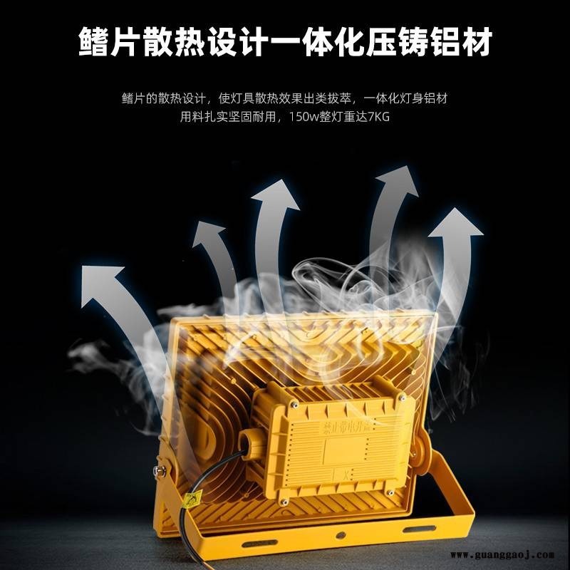 BZD130新黎明LED防爆灯50W电厂磨煤机区域投光灯80W100W图3