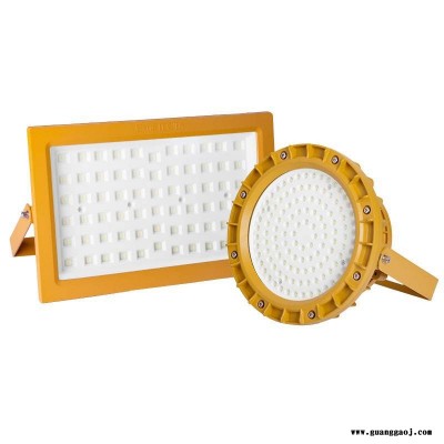 免维护防水LED灯100W200W加油站隔爆型投光灯