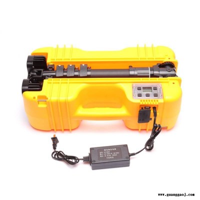 GMD6109 LED轻便工作灯移动升降红黄警示泛光灯35W