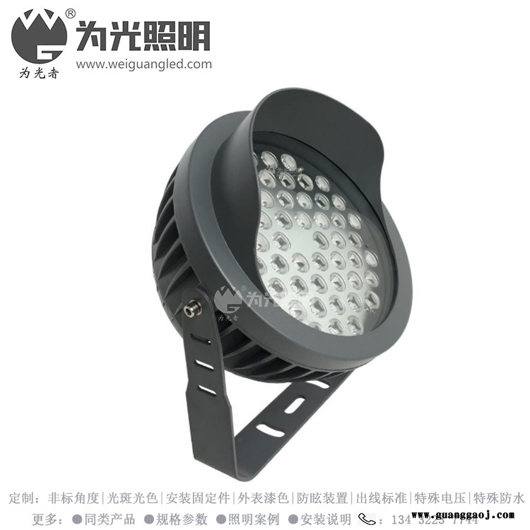 40W外控四色LED照树投光灯图2