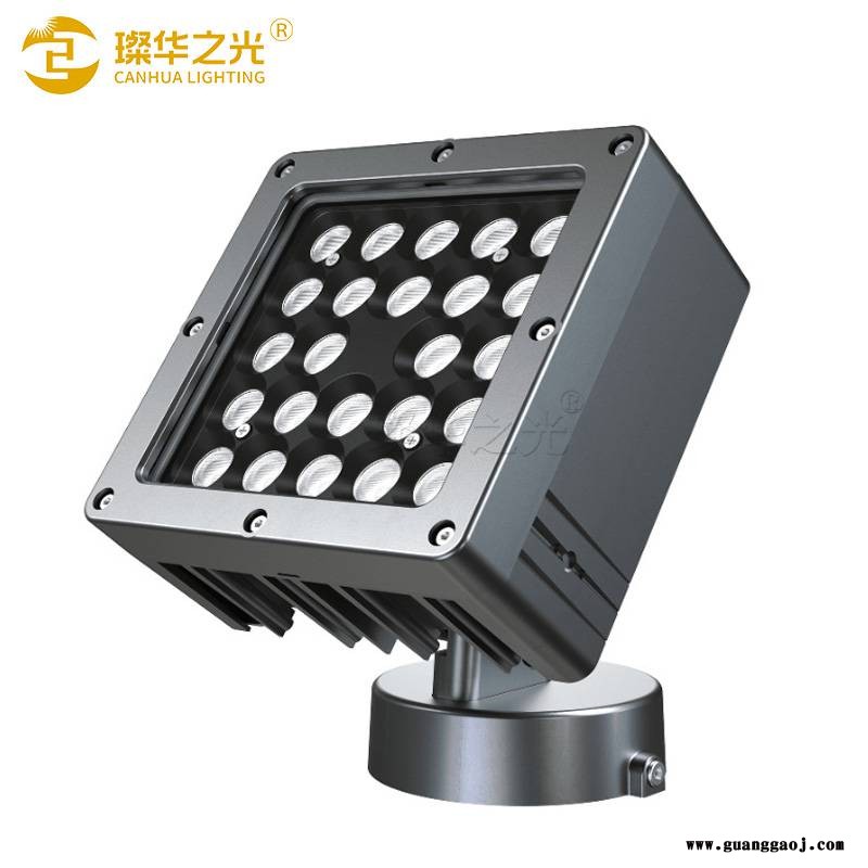led方形投光灯户外公园庭院园林绿化RGBW全彩照树灯图2