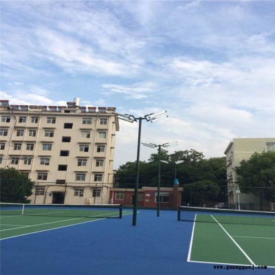 室外网球场天地同辉泛光灯 网球场地照明解决方案