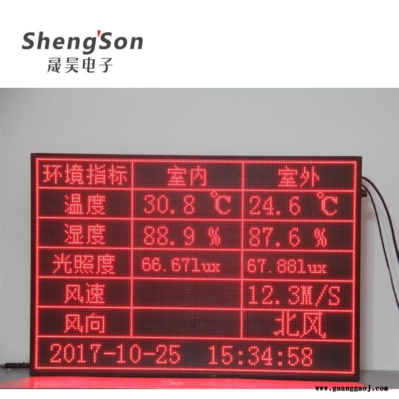 四川品质有保证的环境监测系统 led显示屏在线监测 万维数采仪 废气扬尘水质 污染数据 在线实时公示 modbus协议图4