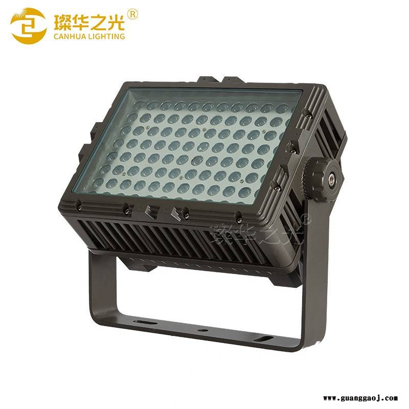 LED方形投光灯18W36W72W108W户外防水大功率投射灯图2