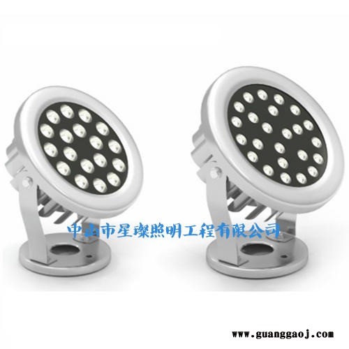 LED水底灯 3w5w6w9w12w18w24w36w广场公园水底投光灯全不锈钢材质水景雕塑投射灯单色七彩定制图3
