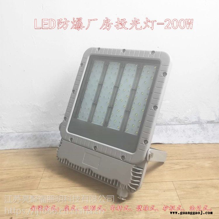 RLEFL319固定式LED防爆投光灯亮聚福壁挂式危化品厂区方形大功率泛光灯图1