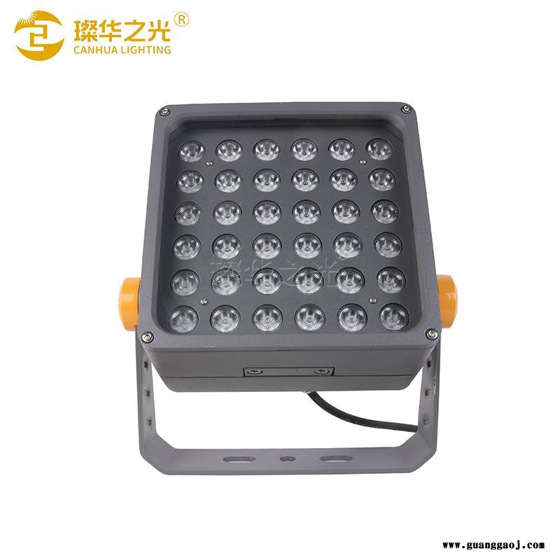 led方形投光灯户外防水景观射灯36w54w公园庭院照树灯图3