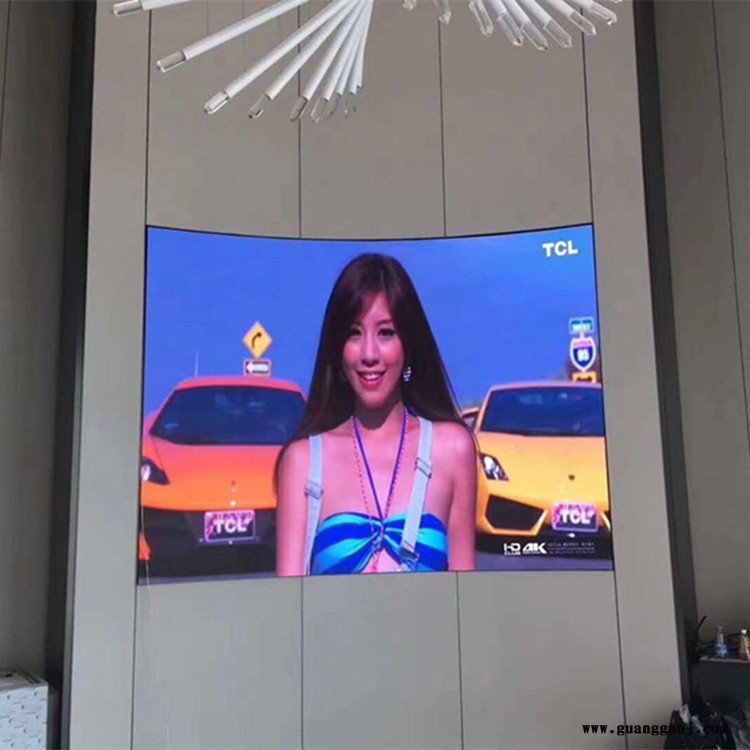 联硕售楼展示厅P2.5高清LED显示屏厂家批发价格图2