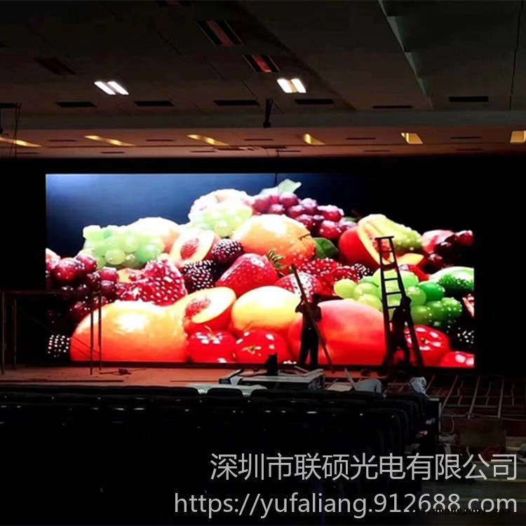 室内P2.5铜线封装LED显示屏价格 展厅LED电子背景墙厂家设计制作图1