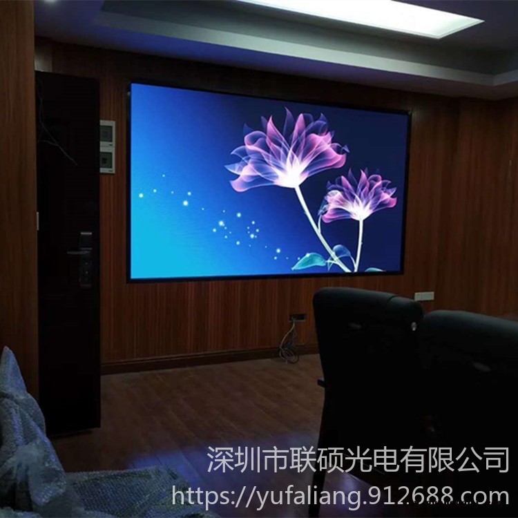 售楼部大厅P3全彩高清LED显示屏厂家包安装价格图1